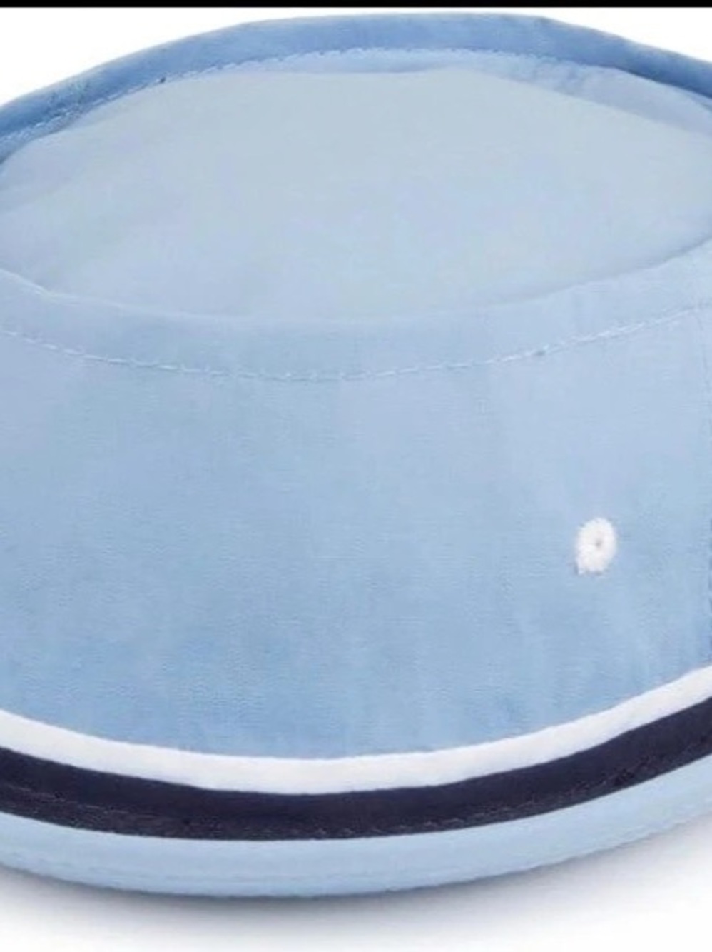 Dorfman Pacific 830KS Roll-Up Bucket Hat Light Blue NWOT Size M Medium